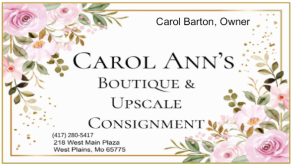 Carol Ann's Ladies Boutique and Upscale Consignment